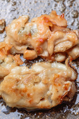 牡蠣のバター焼き