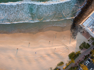 burleigh heads beach on the gold coast in australia © Brandan