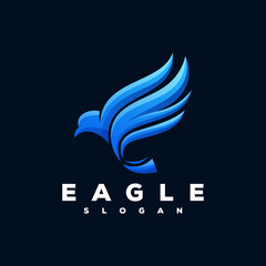 eagle logo design ready to use