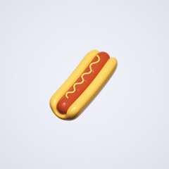 Hot dog 3D