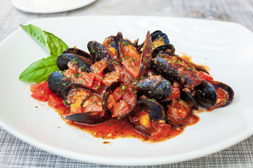 Mejillones Cozze al Vino Blanco