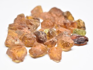 Citrine raw gemstones