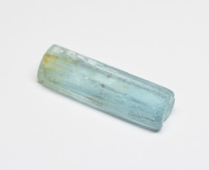 Aquamarine raw gemstone