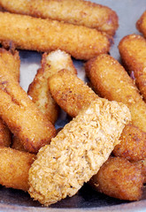  Indian street food fried fish kababs or kebabs ,ready to serve    