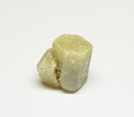 White Sapphire raw gemstone