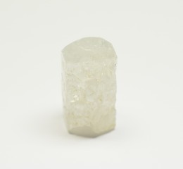 Aquamarine natural raw gemstone crystal