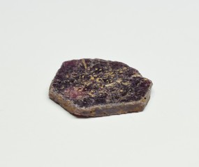 Ruby raw gemstone