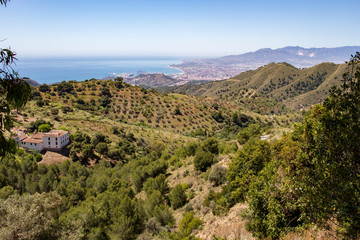 Hiking Mountains in Malaga Spain