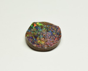 Opal from Australia cabochon cut gemstone