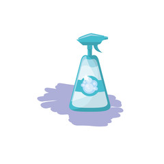 Isolated cleaning detergent design icon vector ilustration