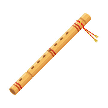 bamboo flute indian musical instrument