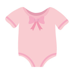 Isolated baby cloth design vector illustration