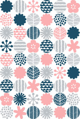 ナチュラルなシームレスパターン