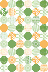 北欧風のシームレスパターン