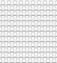 Volume realistic texture, gray 3d Triangle geometric pattern