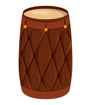 indian drum instrument traditional icon