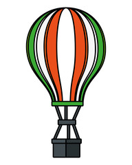 balloon air hot flying icon