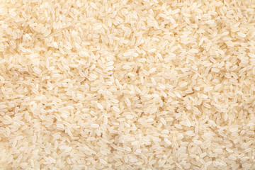 raw rice texture closeup