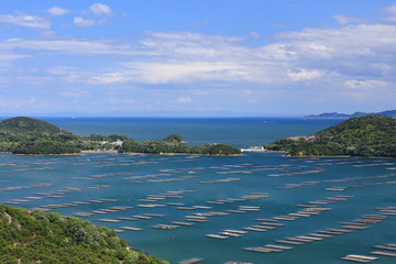 Katakami bay in Japan