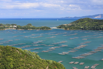 Katakami bay in Japan