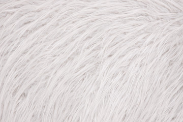 Background from natural fur. Animal Hair Background. Black and White Background.