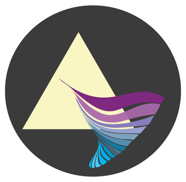 logo with 7 colours vector
