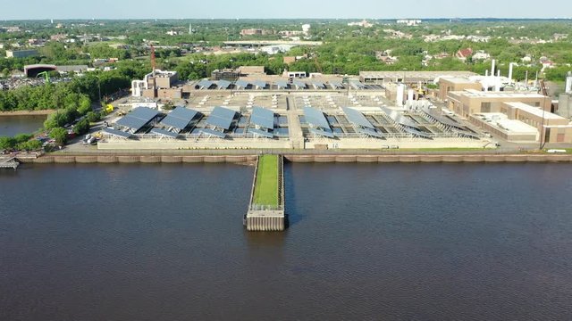 Manufacturing Plants along the Camden New Jersey Waterfront