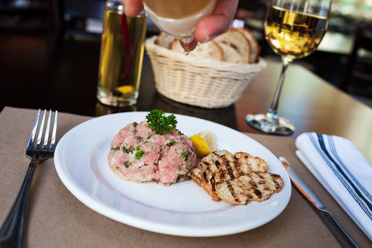 Tartara de at&uacute;n 