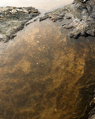 Kayaking in Pilio greece Water and rocks