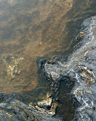 Kayaking in Pilio greece Water and rocks
