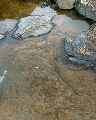 Kayaking in Pilio greece Water and rocks