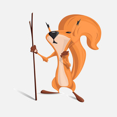 Victory character wise squirrel Zen