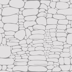 vector seamless gray stone wall texture