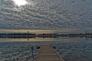 pier on the lake