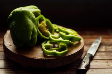 Green bell peppers