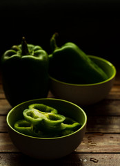 Green bell peppers