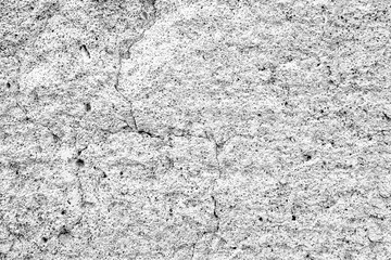 Abstract foam concrete background, scuffs cracked weathering gray with copy space for text or image. Horizontal texture of old crumbling foam concrete