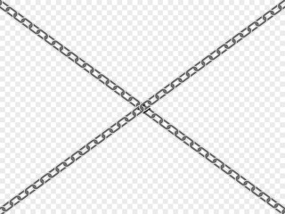 Cross chain background . 