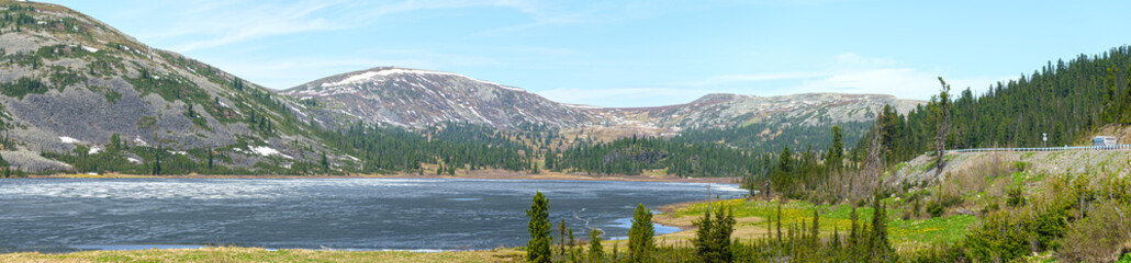 Siberian mountains in Ergaki park