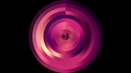 abstract colorful circle pixel block background illustration New quality universal technological colorful joyful dance music 4k stock image