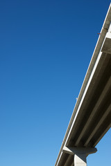 Bridge of a highway