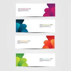 Fototapeta premium Vector Abstract background modern design