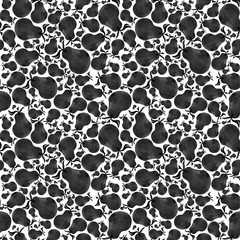 Watercolor background with pears