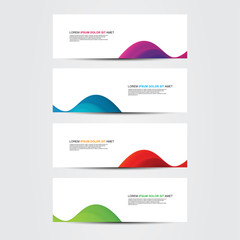 Fototapeta premium Vector Abstract background modern design