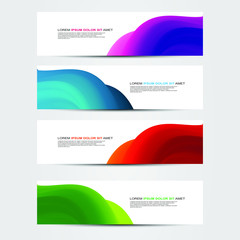 Fototapeta premium Vector Abstract background modern design