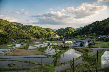 京都・毛原の棚田
