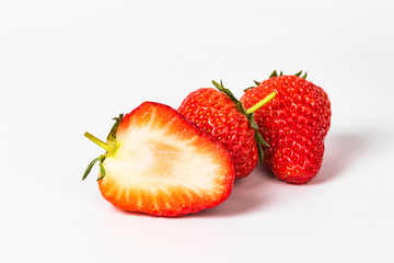 Fresh red strawberry