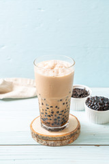 Taiwan milk tea with bubbles