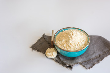 gluten flour with high protein index.