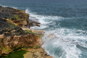 Mittelmeerbrandung Valletta